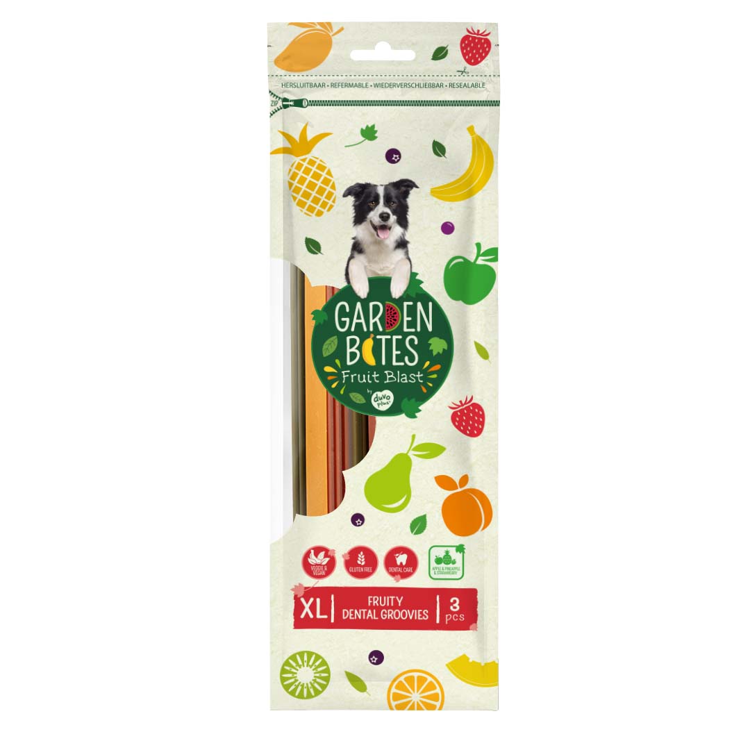 GB Bag Fruity Dental Groovies Ex Large 3 pack (16435)
