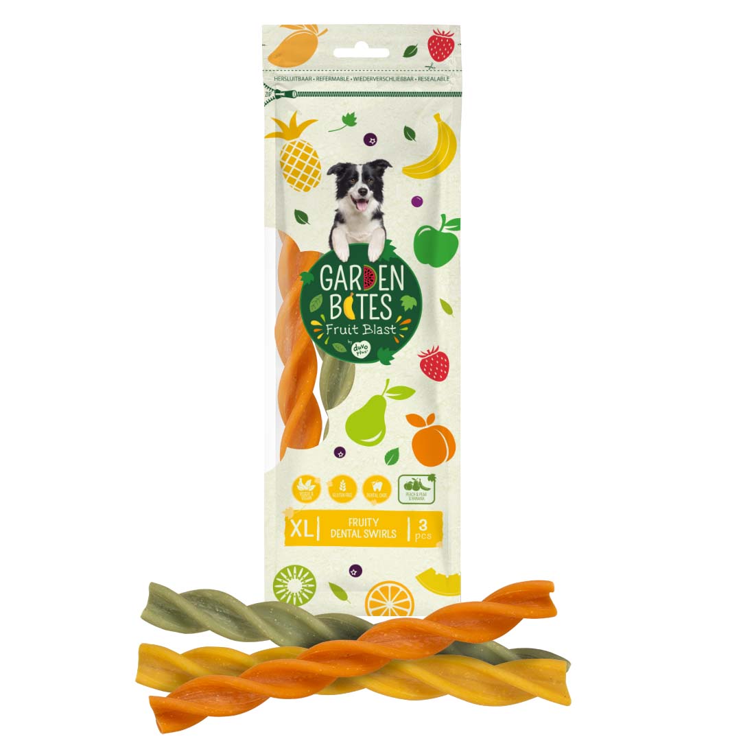 GB Bag Fruity Dental Swirls XL 3 pack (16445)