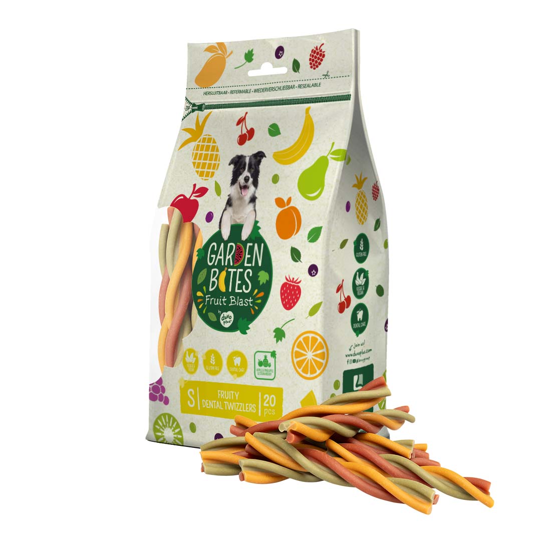 GB Bag Fruity Dental Twizzlers Small 20 pack (16436)